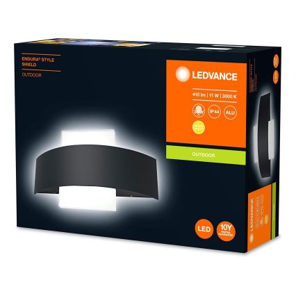 Ledvance - Светодиодный уличный настенный светильник SHIELD LED/11W/230V IP44